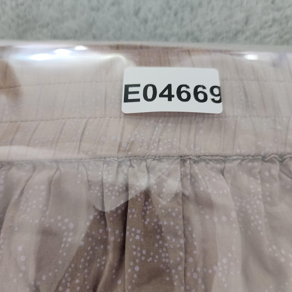 Vintage Nine West Skirt Womens L Pink Paisley Peasant Tiered Lace Boho Cotton - Picture 10 of 10